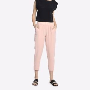 GRANA Chinese Silk Ankle Pants